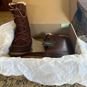 NEW!  LLBean Wicked Good Lodge Boot